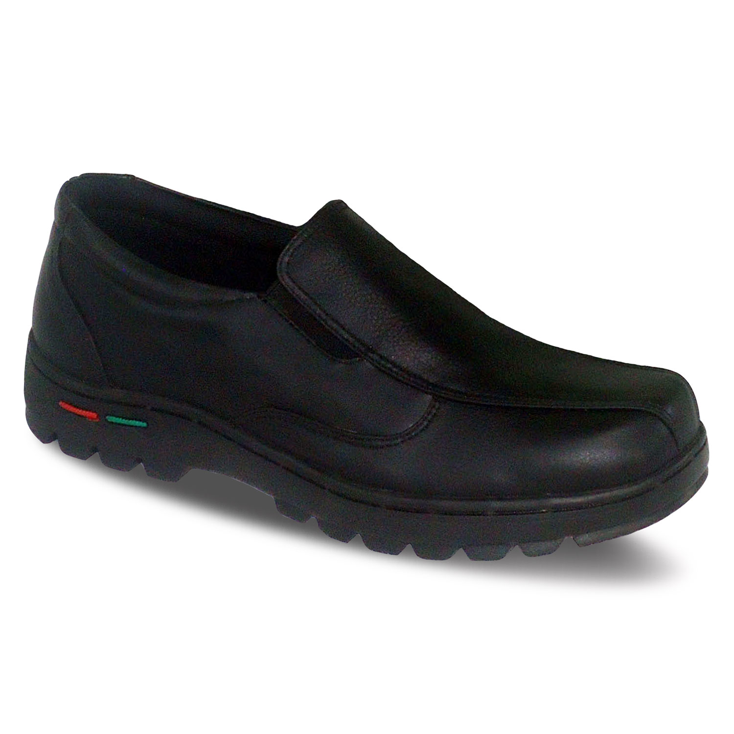 sepatu kulit pria loafer casual C14 black - atmal